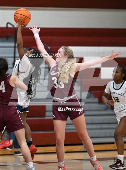 Thumbnail 1 in Hackensack @  Morristown (NJSIAA Section 1 Group 4 First Round) photogallery.