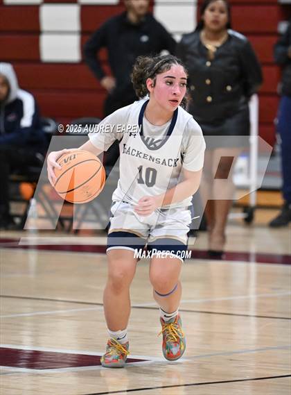 Thumbnail 3 in Hackensack @  Morristown (NJSIAA Section 1 Group 4 First Round) photogallery.
