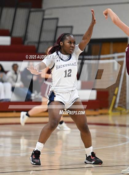 Thumbnail 3 in Hackensack @  Morristown (NJSIAA Section 1 Group 4 First Round) photogallery.