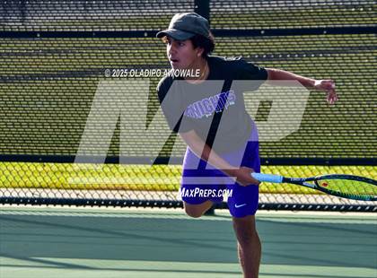 Thumbnail 2 in Independence vs Midlothian (UIL 5A Tennis Regional Mixed Doubles Playoff) photogallery.