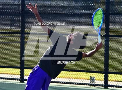 Thumbnail 2 in Independence vs Midlothian (UIL 5A Tennis Regional Mixed Doubles Playoff) photogallery.