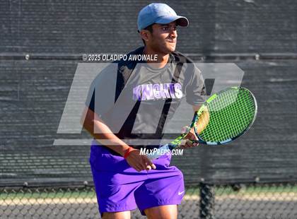 Thumbnail 2 in Independence vs Midlothian (UIL 5A Tennis Regional Mixed Doubles Playoff) photogallery.
