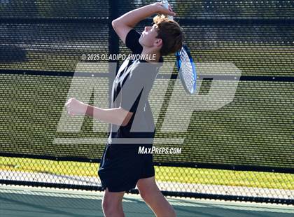 Thumbnail 3 in Independence vs Midlothian (UIL 5A Tennis Regional Mixed Doubles Playoff) photogallery.