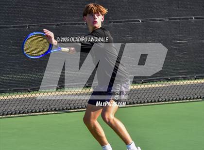Thumbnail 3 in Independence vs Midlothian (UIL 5A Tennis Regional Mixed Doubles Playoff) photogallery.