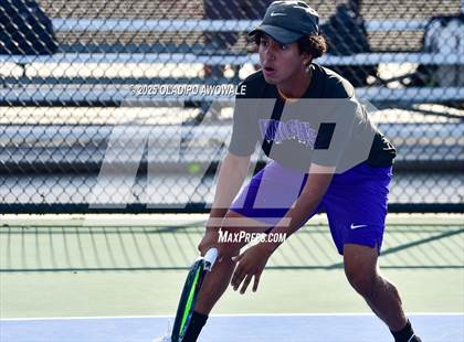 Thumbnail 2 in Independence vs Midlothian (UIL 5A Tennis Regional Mixed Doubles Playoff) photogallery.