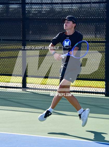 Thumbnail 2 in Independence vs Midlothian (UIL 5A Tennis Regional Mixed Doubles Playoff) photogallery.