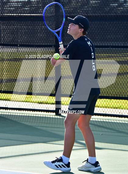 Thumbnail 2 in Independence vs Midlothian (UIL 5A Tennis Regional Mixed Doubles Playoff) photogallery.