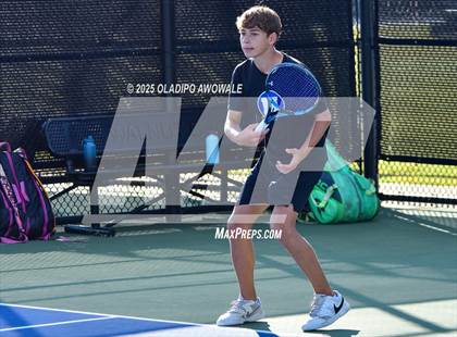 Thumbnail 2 in Independence vs Midlothian (UIL 5A Tennis Regional Mixed Doubles Playoff) photogallery.
