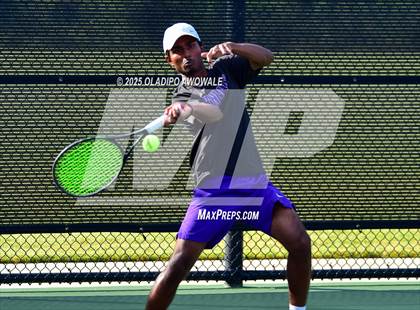Thumbnail 3 in Independence vs Midlothian (UIL 5A Tennis Regional Mixed Doubles Playoff) photogallery.