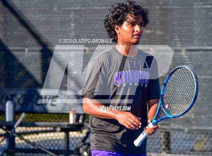 Thumbnail 2 in Independence vs Midlothian (UIL 5A Tennis Regional Mixed Doubles Playoff) photogallery.