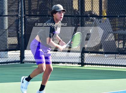 Thumbnail 3 in Independence vs Midlothian (UIL 5A Tennis Regional Mixed Doubles Playoff) photogallery.