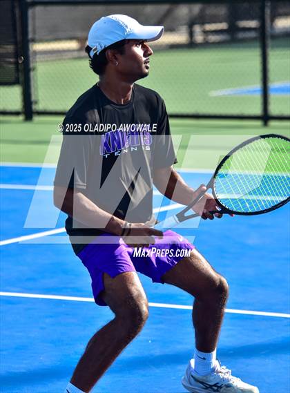 Thumbnail 2 in Independence vs Midlothian (UIL 5A Tennis Regional Mixed Doubles Playoff) photogallery.