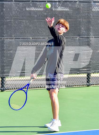 Thumbnail 2 in Independence vs Midlothian (UIL 5A Tennis Regional Mixed Doubles Playoff) photogallery.