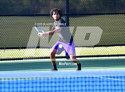 Thumbnail 2 in Independence vs Midlothian (UIL 5A Tennis Regional Mixed Doubles Playoff) photogallery.