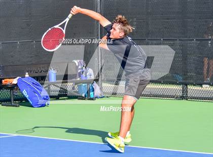 Thumbnail 3 in Independence vs Midlothian (UIL 5A Tennis Regional Mixed Doubles Playoff) photogallery.