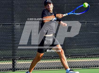 Thumbnail 2 in Independence vs Midlothian (UIL 5A Tennis Regional Mixed Doubles Playoff) photogallery.