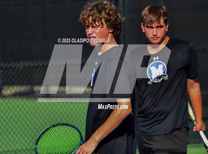 Thumbnail 2 in Independence vs Midlothian (UIL 5A Tennis Regional Mixed Doubles Playoff) photogallery.