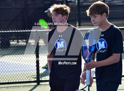 Thumbnail 3 in Independence vs Midlothian (UIL 5A Tennis Regional Mixed Doubles Playoff) photogallery.