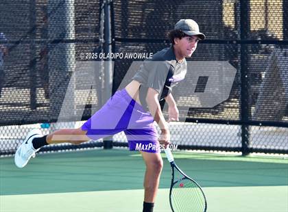 Thumbnail 2 in Independence vs Midlothian (UIL 5A Tennis Regional Mixed Doubles Playoff) photogallery.