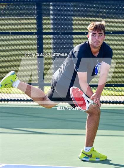 Thumbnail 3 in Independence vs Midlothian (UIL 5A Tennis Regional Mixed Doubles Playoff) photogallery.