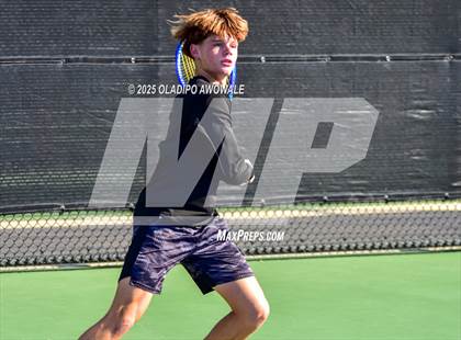 Thumbnail 2 in Independence vs Midlothian (UIL 5A Tennis Regional Mixed Doubles Playoff) photogallery.