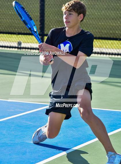 Thumbnail 2 in Independence vs Midlothian (UIL 5A Tennis Regional Mixed Doubles Playoff) photogallery.