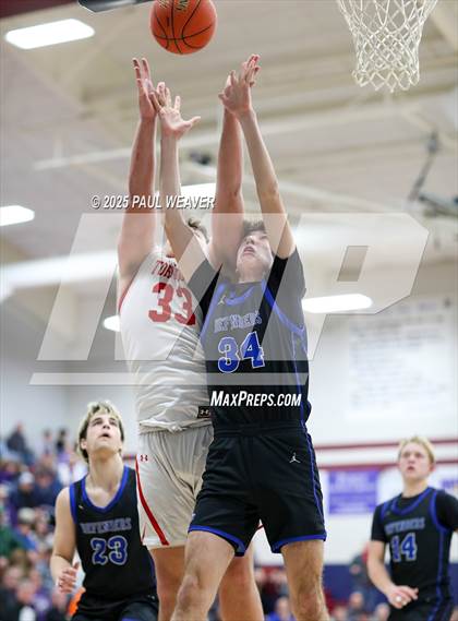 Thumbnail 3 in Warrior Run vs. Mount Carmel (PHAC Semifinal) photogallery.