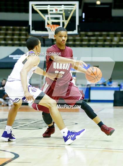 Thumbnail 1 in I.C. Norcom vs Menchville  (Iverson Holiday Crossover Showcase) photogallery.