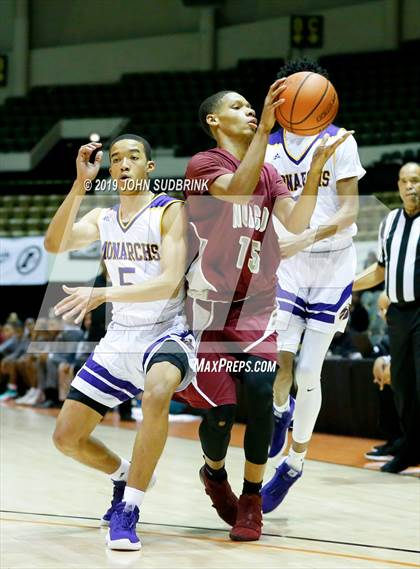 Thumbnail 2 in I.C. Norcom vs Menchville  (Iverson Holiday Crossover Showcase) photogallery.
