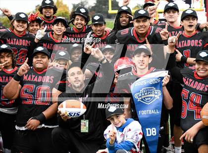 Thumbnail 1 in Mira Loma vs. Foresthill (CIF SJS D8 Final) photogallery.