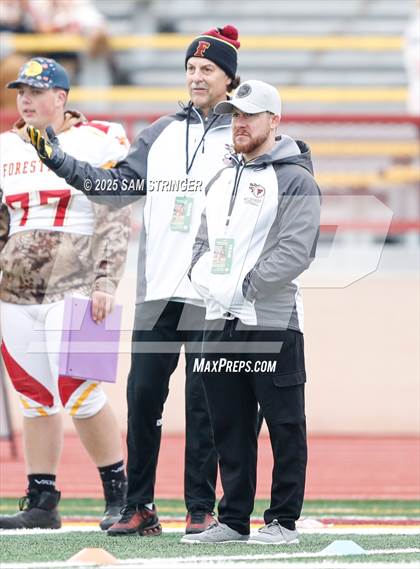 Thumbnail 2 in Mira Loma vs. Foresthill (CIF SJS D8 Final) photogallery.