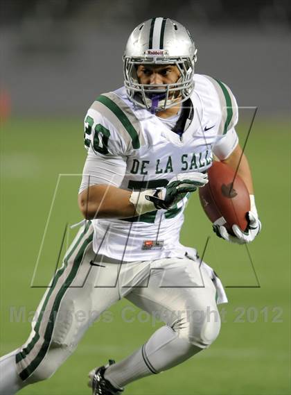 Thumbnail 3 in De La Salle vs. Centennial (CIF State Open Final) photogallery.