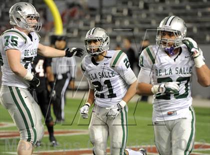Thumbnail 2 in De La Salle vs. Centennial (CIF State Open Final) photogallery.