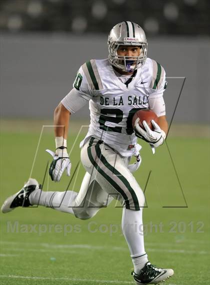 Thumbnail 2 in De La Salle vs. Centennial (CIF State Open Final) photogallery.