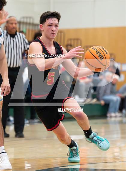 Thumbnail 1 in Clovis North vs Jesuit (MLK Classic) photogallery.