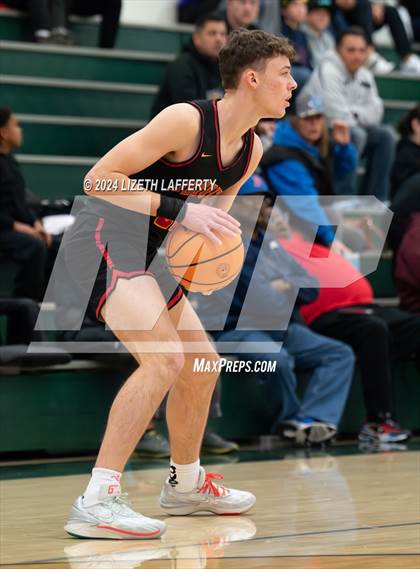 Thumbnail 1 in Clovis North vs Jesuit (MLK Classic) photogallery.