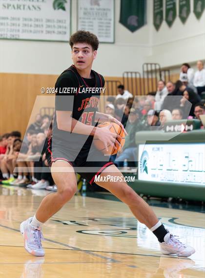 Thumbnail 3 in Clovis North vs Jesuit (MLK Classic) photogallery.