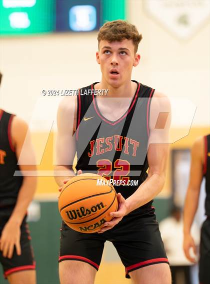 Thumbnail 2 in Clovis North vs Jesuit (MLK Classic) photogallery.