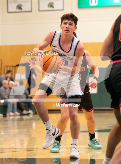 Thumbnail 2 in Clovis North vs Jesuit (MLK Classic) photogallery.