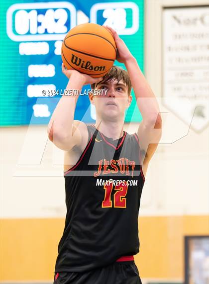 Thumbnail 2 in Clovis North vs Jesuit (MLK Classic) photogallery.