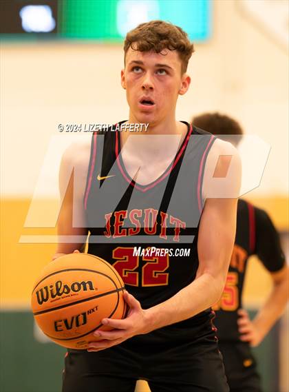 Thumbnail 3 in Clovis North vs Jesuit (MLK Classic) photogallery.