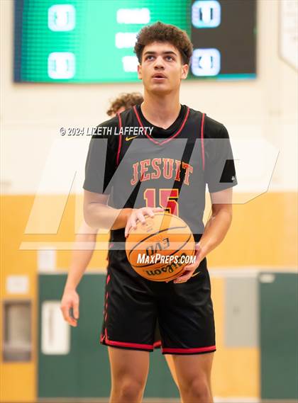 Thumbnail 2 in Clovis North vs Jesuit (MLK Classic) photogallery.