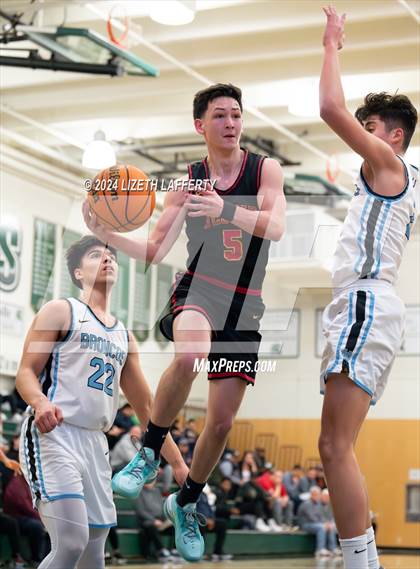 Thumbnail 1 in Clovis North vs Jesuit (MLK Classic) photogallery.
