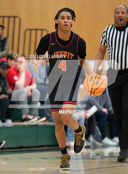 Thumbnail 3 in Clovis North vs Jesuit (MLK Classic) photogallery.