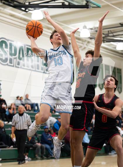 Thumbnail 2 in Clovis North vs Jesuit (MLK Classic) photogallery.
