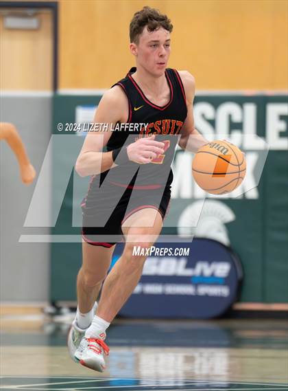 Thumbnail 3 in Clovis North vs Jesuit (MLK Classic) photogallery.