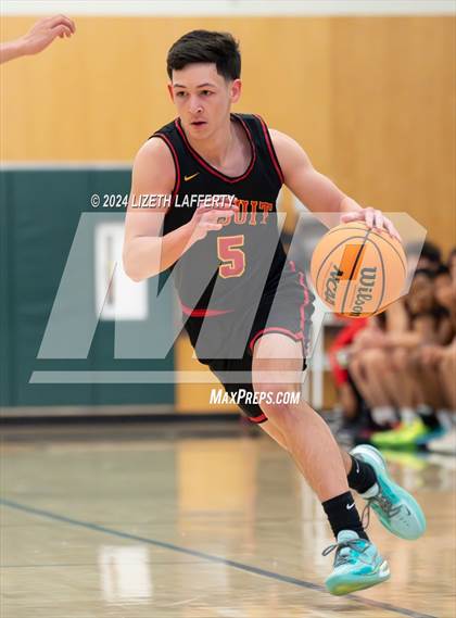 Thumbnail 1 in Clovis North vs Jesuit (MLK Classic) photogallery.