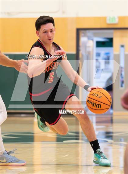 Thumbnail 2 in Clovis North vs Jesuit (MLK Classic) photogallery.