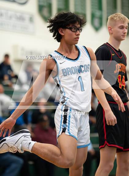 Thumbnail 3 in Clovis North vs Jesuit (MLK Classic) photogallery.