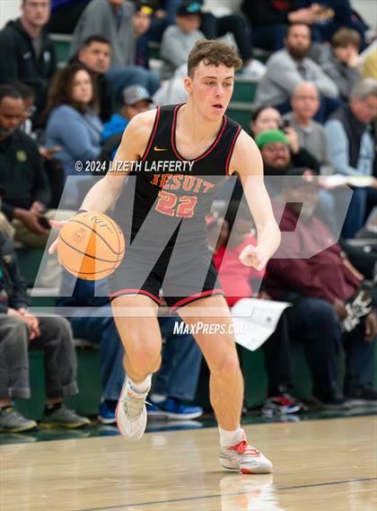 Thumbnail 3 in Clovis North vs Jesuit (MLK Classic) photogallery.